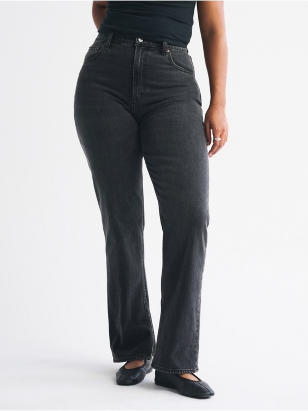 Abercrombie Curve Love High Rise 90s Straight